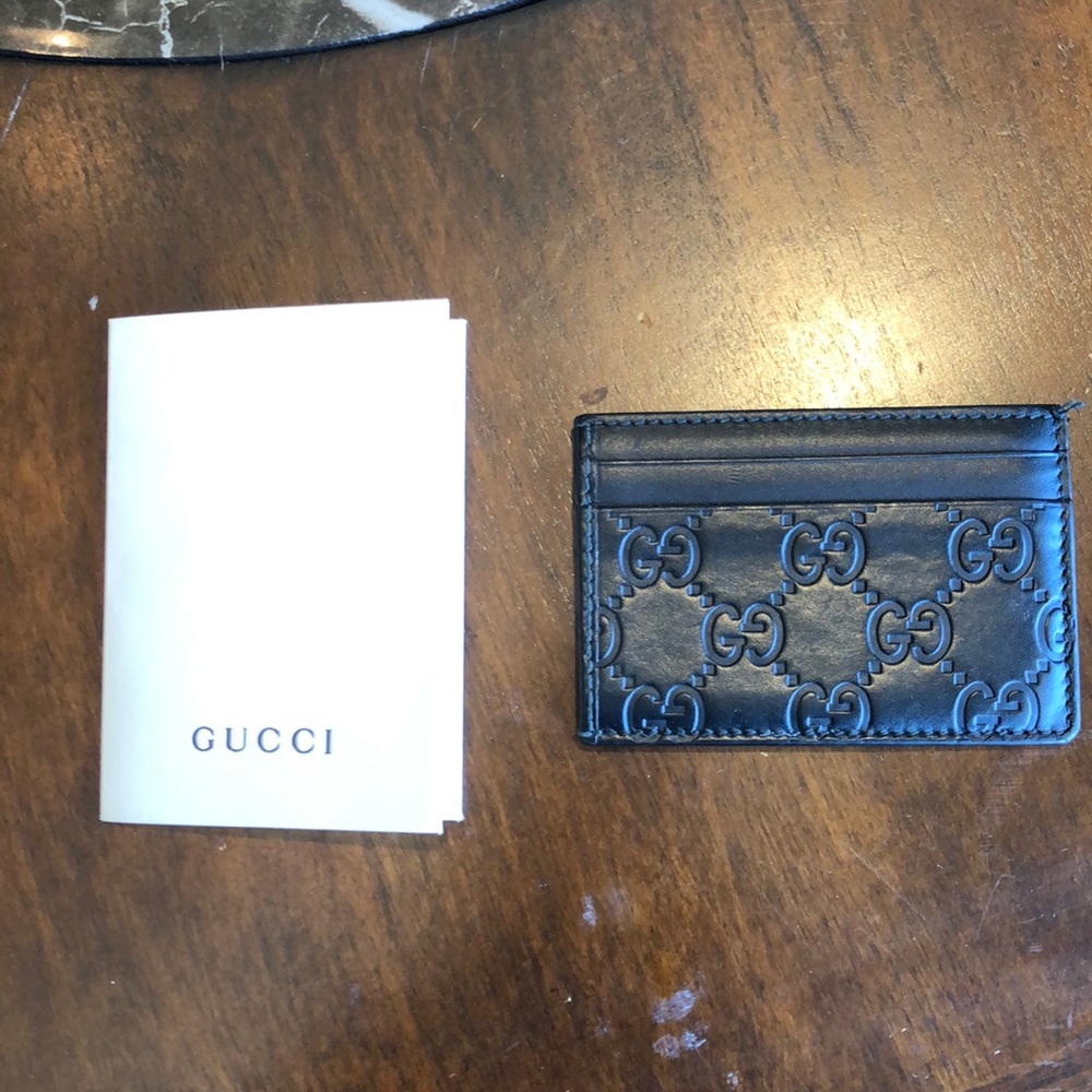 Gucci ID/wallet black great condition
